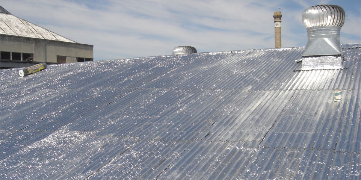 Membranas asfálticas techos de chapa